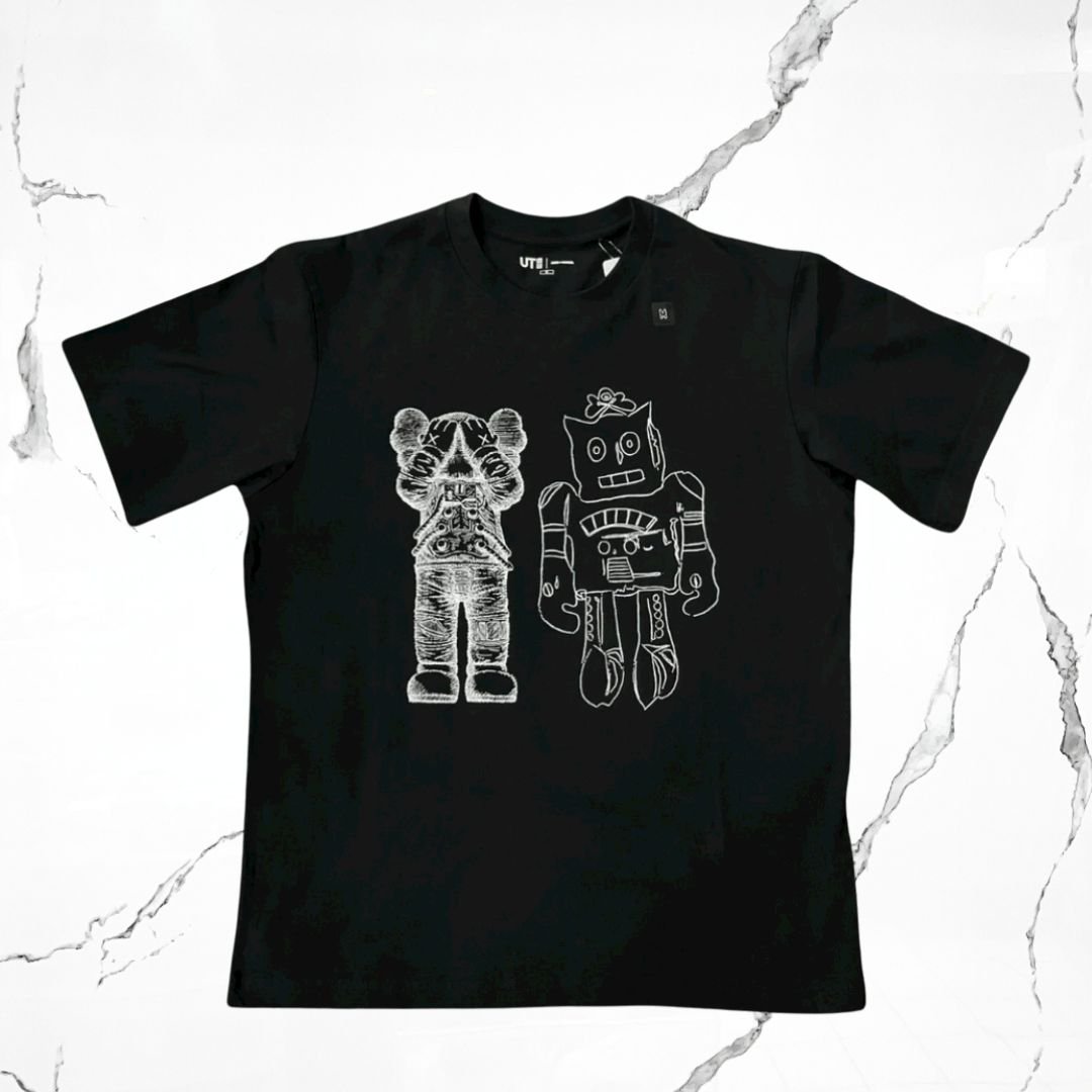 Uniqlo Kaws x Andy´s Warhol Robot Black T-shirt - Urban Utility