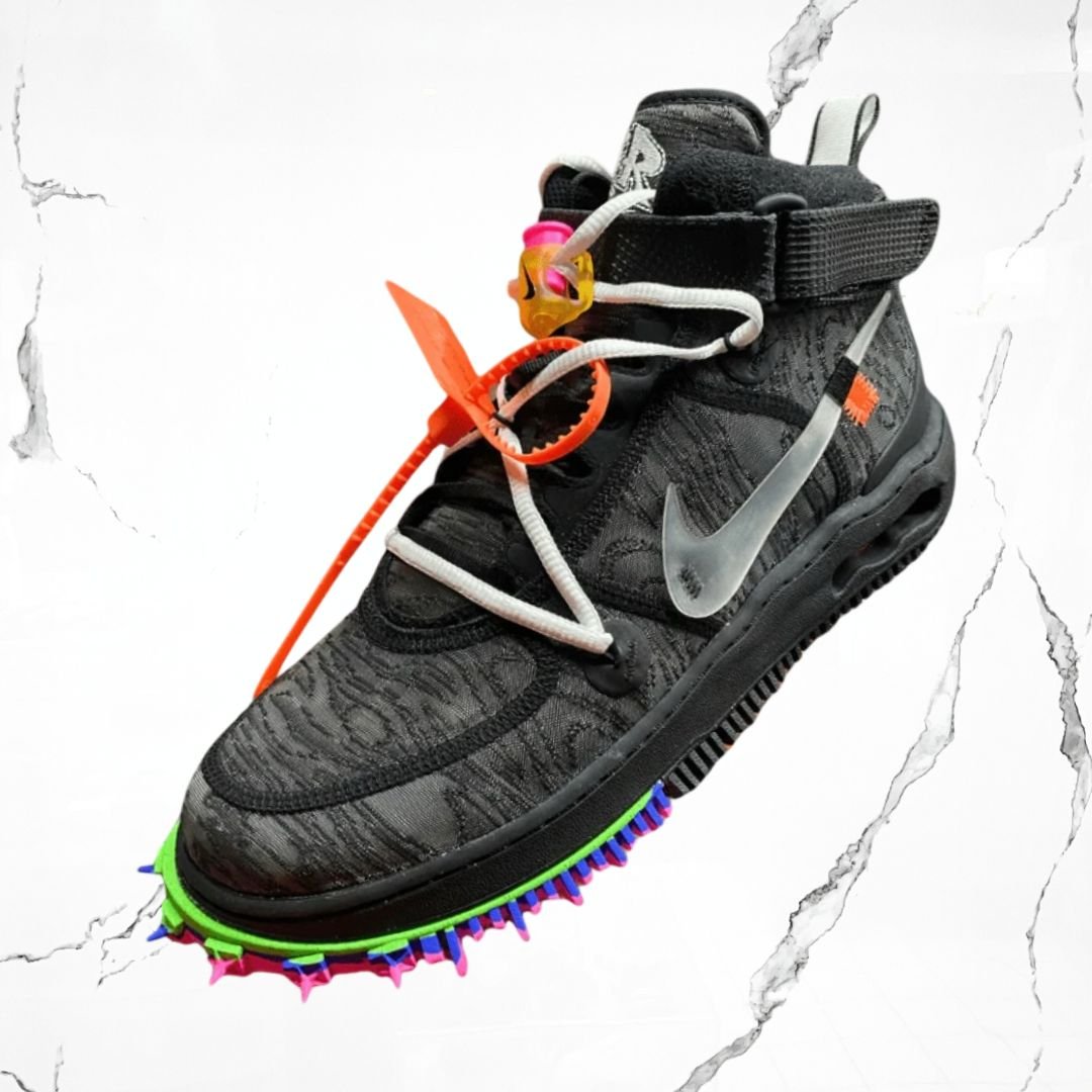 Air Force 1 Mid Off - White Black - Urban Utility
