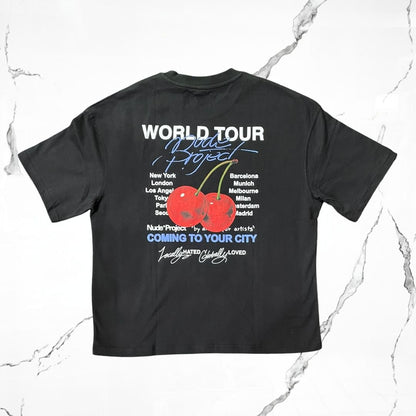 Nude Project Nude Tour Tee Black T-shirt - Urban Utility