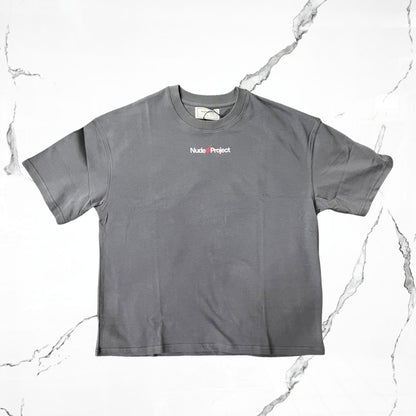 Nude Project XOXO Tee Asphal T-shirt - Urban Utility