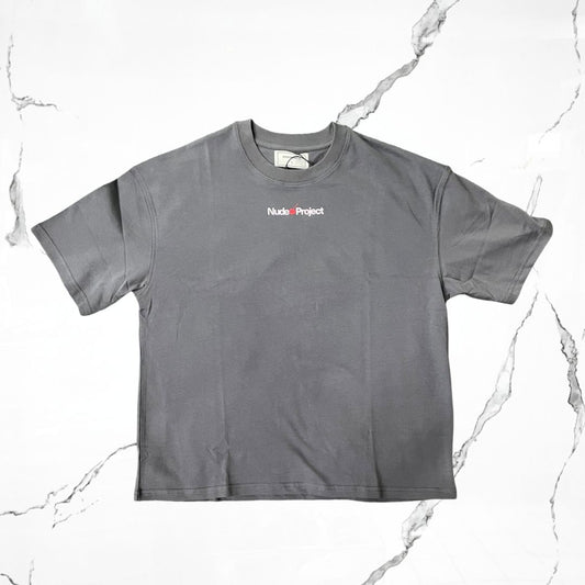 Nude Project XOXO Tee Asphal T-shirt - Urban Utility