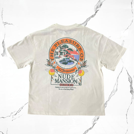 Nude Project Mansion Tee Egret T-shirt - Urban Utility
