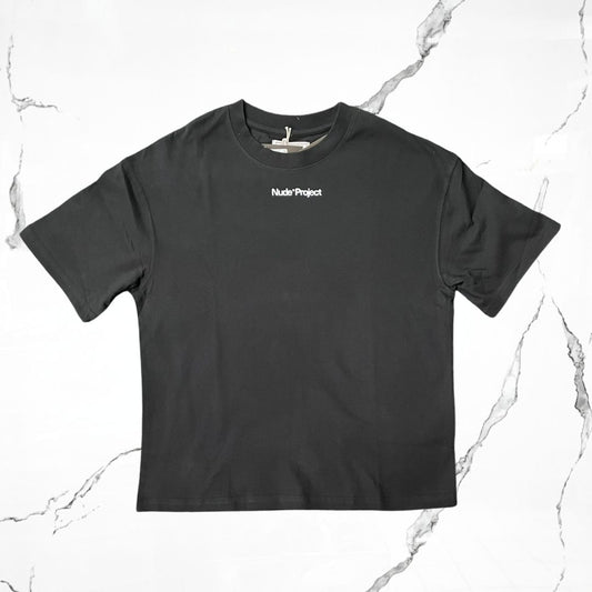 Nude Project Play Whit Logo Tee Black T-shirt - Urban Utility