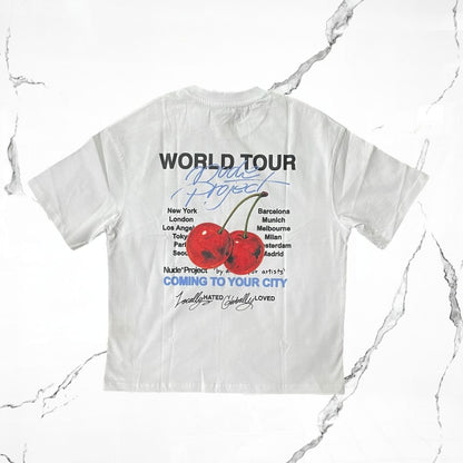 Nude Project Nude Tour Tee White T-shirt - Urban Utility