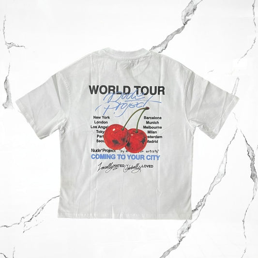 Nude Project Nude Tour Tee White T-shirt - Urban Utility