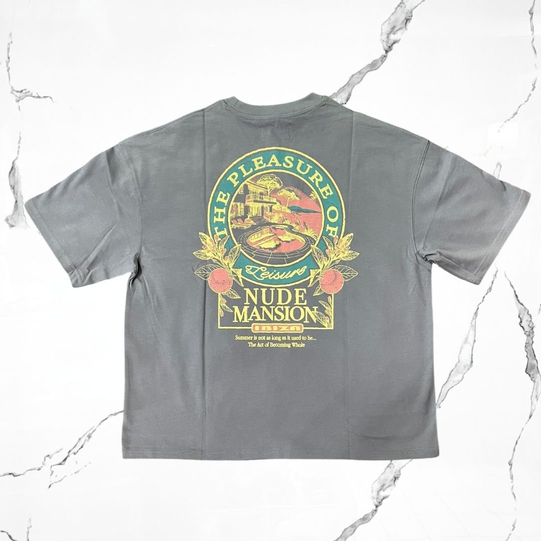 Nude Project Mansion Tee Ash T-shirt - Urban Utility