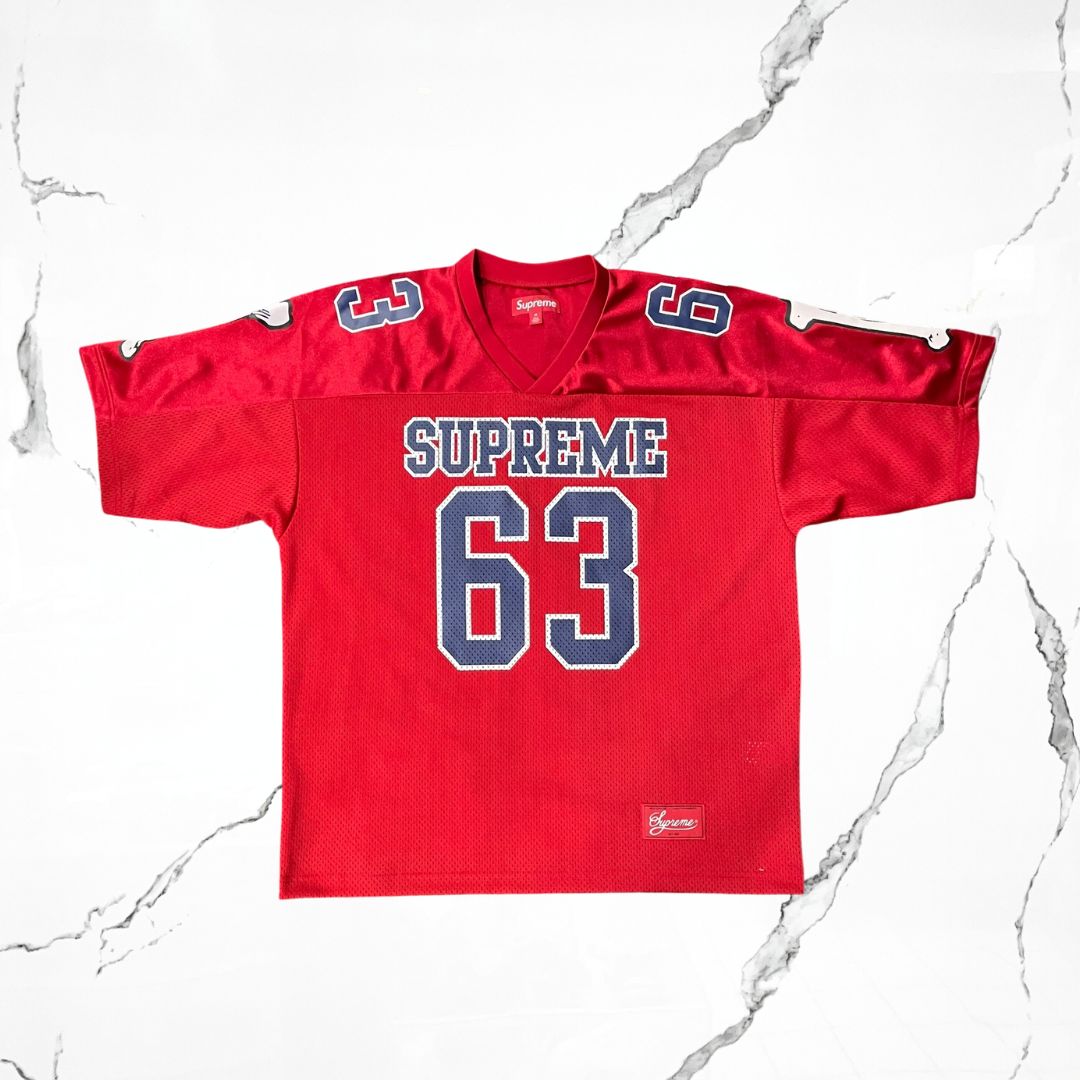 Supreme Jersey Bones Red