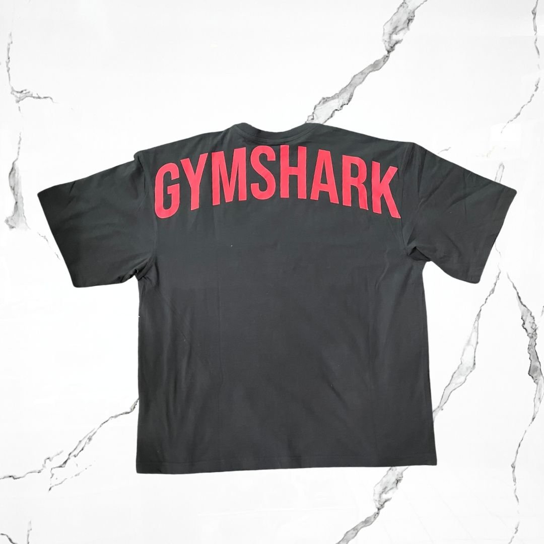 Gymshark Red Letters T-shirt - Urban Utility