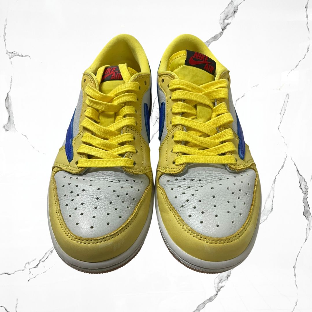 Jordan 1 Low Travis Scott Canary (W) (De Uso) - Urban Utility