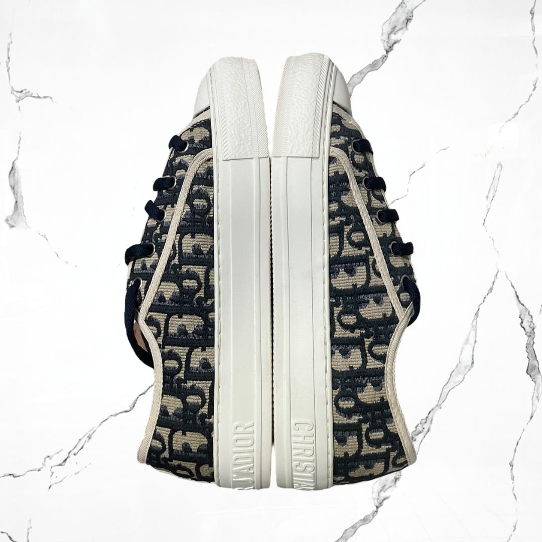 Dior Wal´k Oblique Bordado Navy (De Uso) - Urban Utility