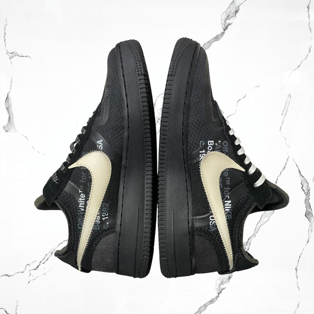 Air Force 1 Low Off - White Black White (De Uso) - Urban Utility