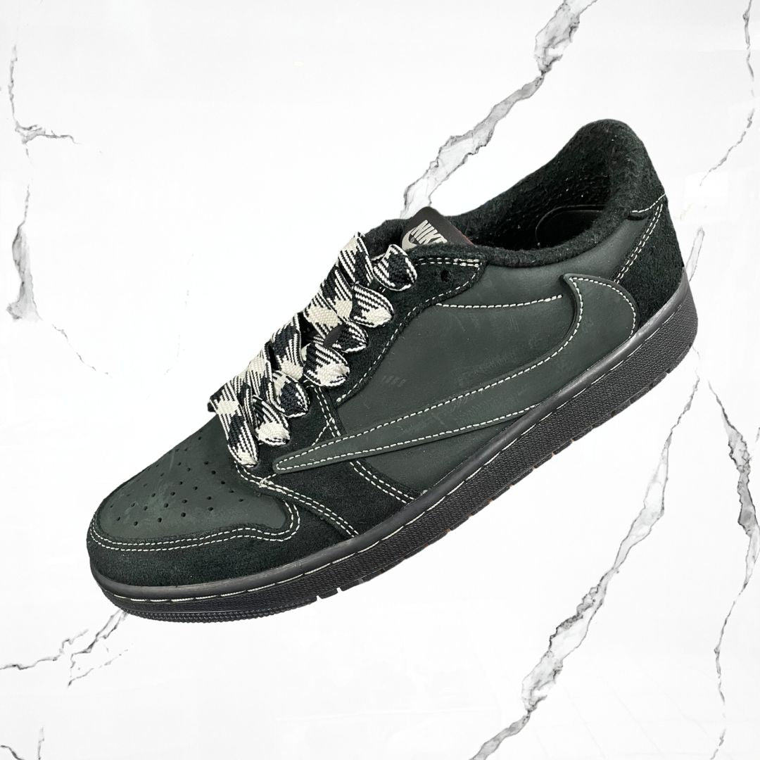 Jordan 1 Low Travis Scott Black Phantom (De Uso) - Urban Utility