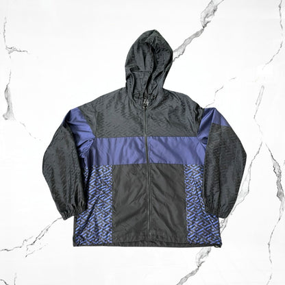 Versace Monogram Black Navy Jacket - Urban Utility
