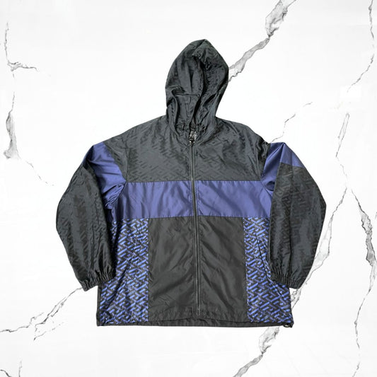 Versace Monogram Black Navy Jacket - Urban Utility
