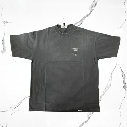 Represent Revere Manor Stained Black T-shirt - Urban Utility