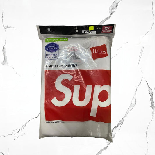 Supreme X Hanes White T-shirt - Urban Utility