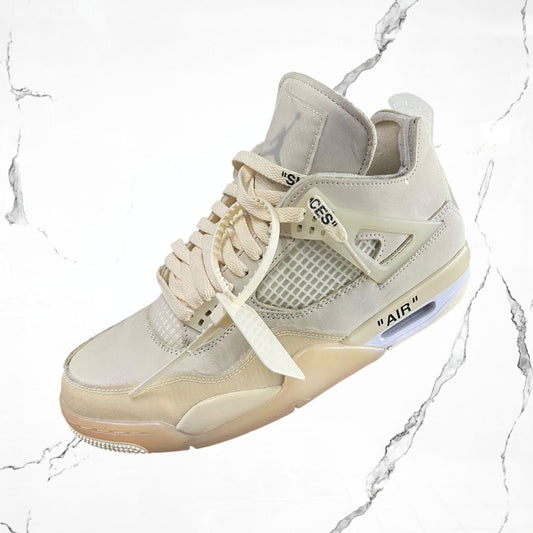 Jordan 4 Off - White Sail (W) (De Uso) - Urban Utility