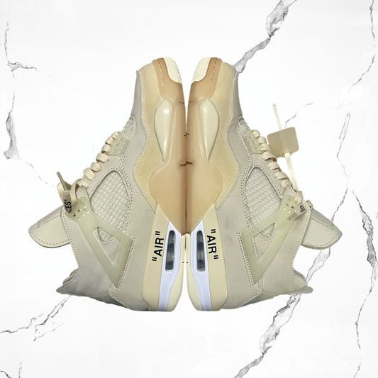 Jordan 4 Off - White Sail (W) (De Uso) - Urban Utility