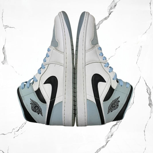 Jordan 1 Mid Ice Blue (2023) (De Uso) - Urban Utility