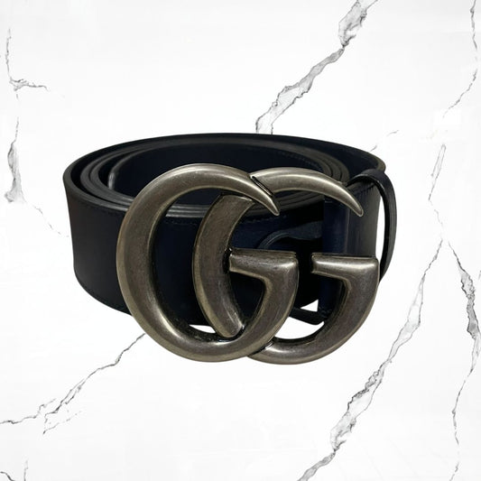 Gucci Initiales Navy Belt (De Uso)