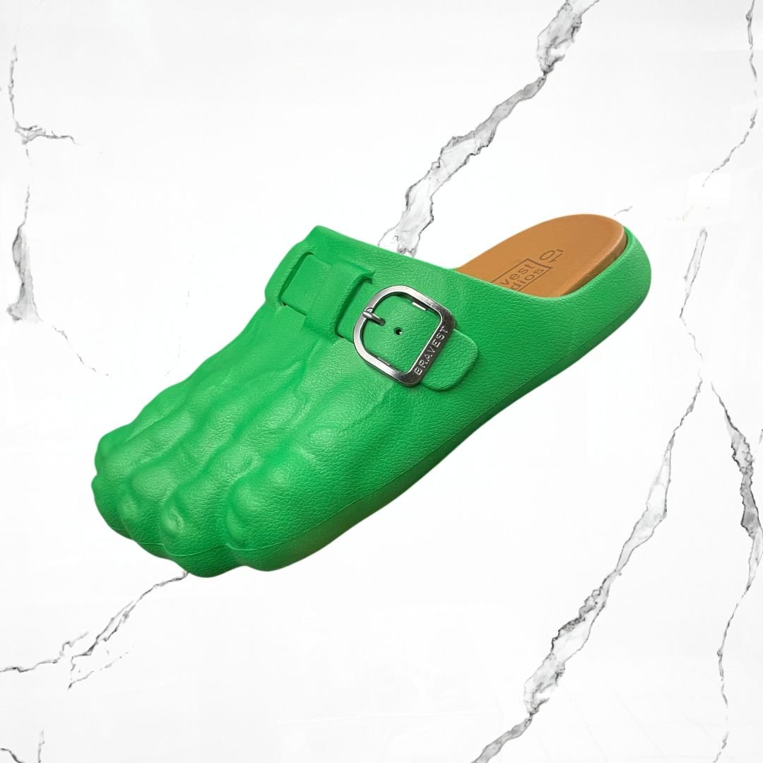 Bravest Studios Foot Clog Green Slide - Urban Utility
