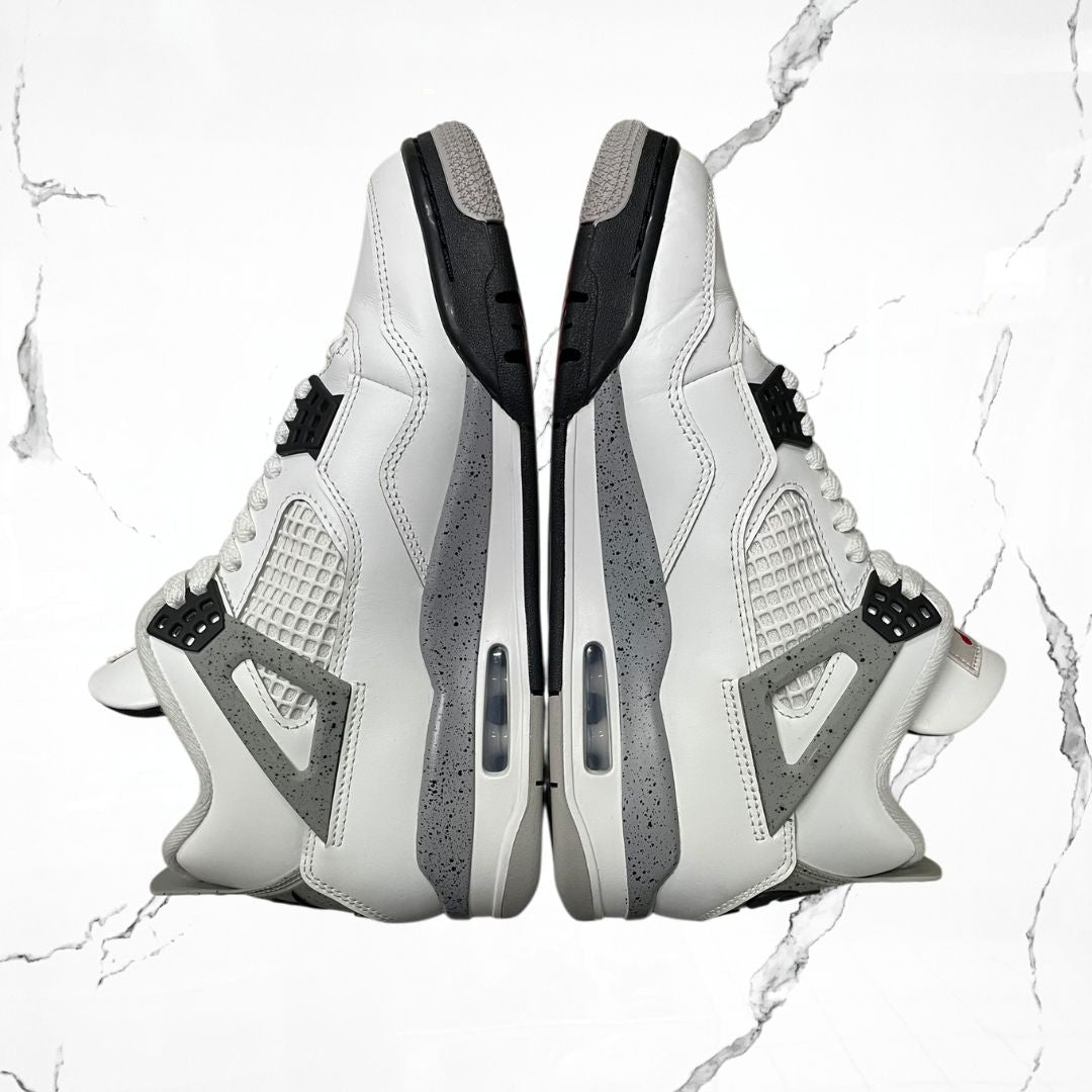 Jordan 4 White Cement (2025) (De Uso) - Urban Utility