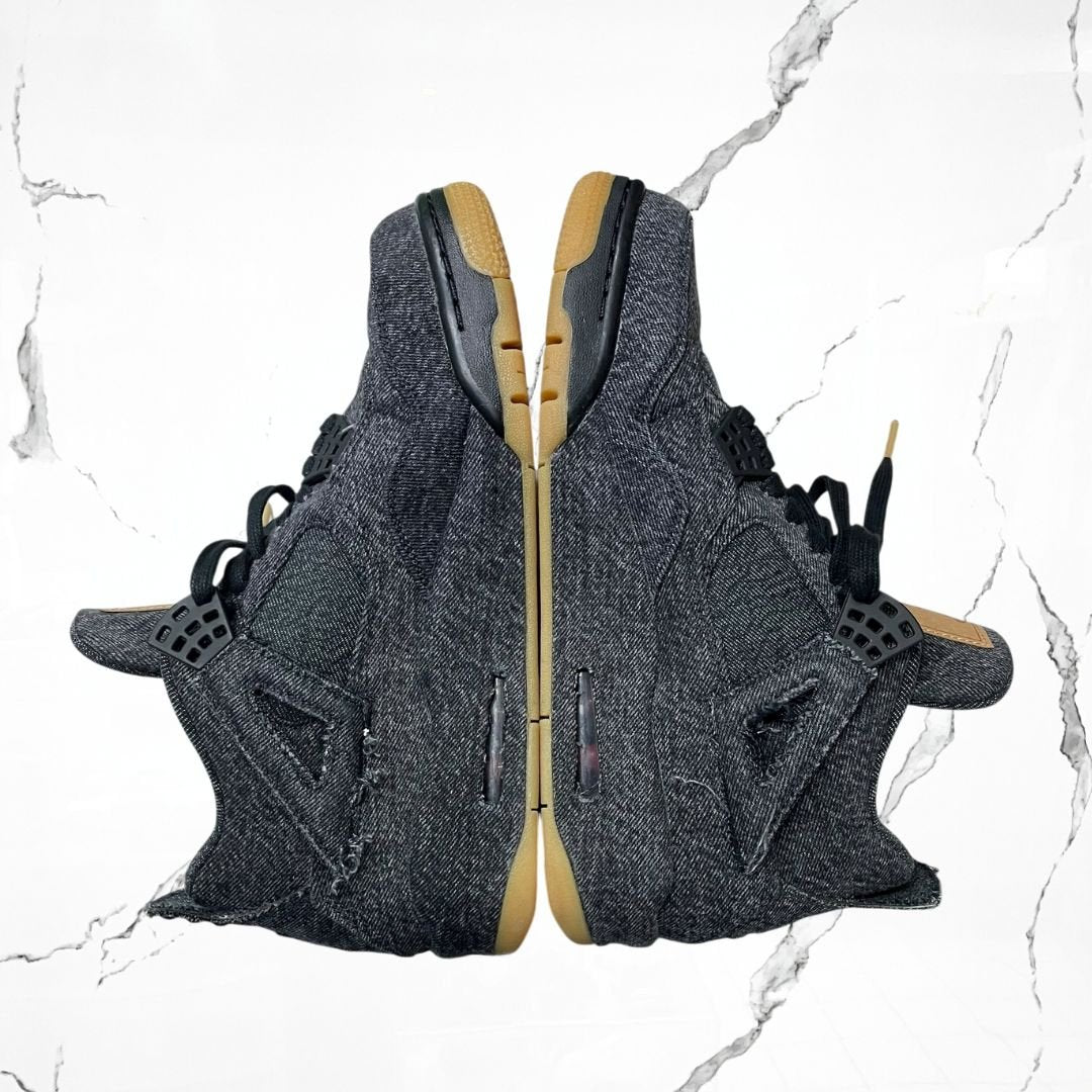 Jordan 4 Levi's Denim Black (De Uso) - Urban Utility