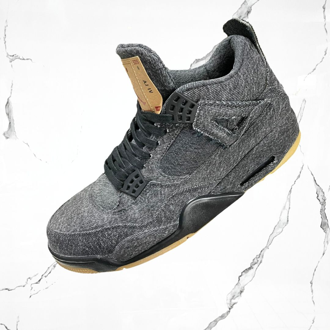 Jordan 4 Levi's Denim Black (De Uso) - Urban Utility
