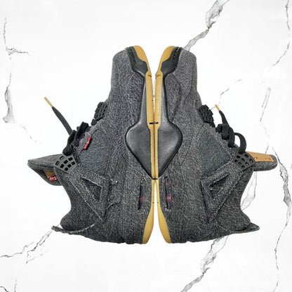 Jordan 4 Levi's Denim Black (De Uso) - Urban Utility