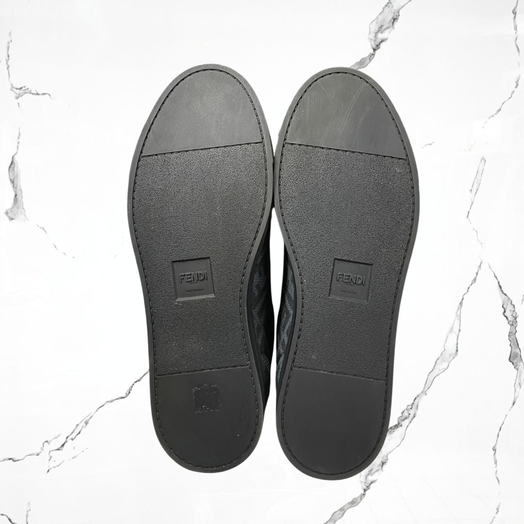 Fendi Low Top Tech Fabric Gray (De Uso) - Urban Utility