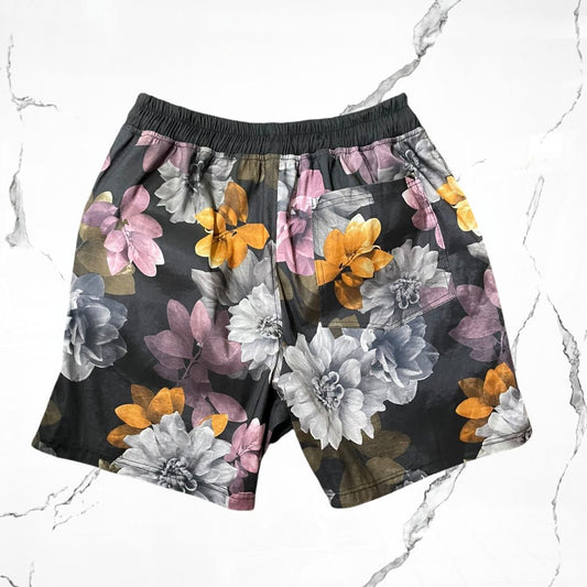 Crowstar Nylon Floral Short - Urban Utility