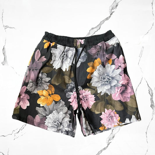 Crowstar Nylon Floral Short - Urban Utility