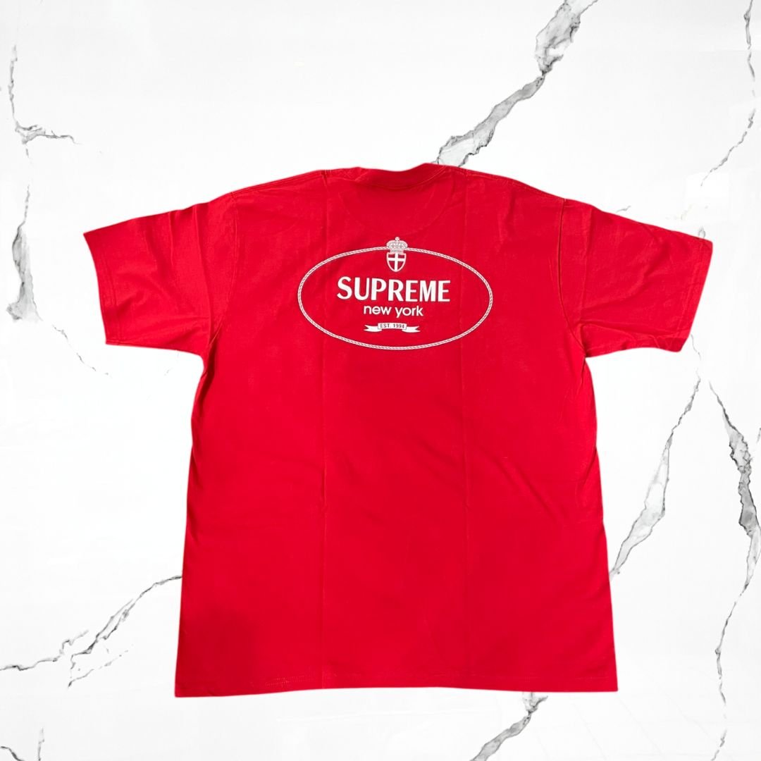 Supreme Crest Red T-shirt - Urban Utility