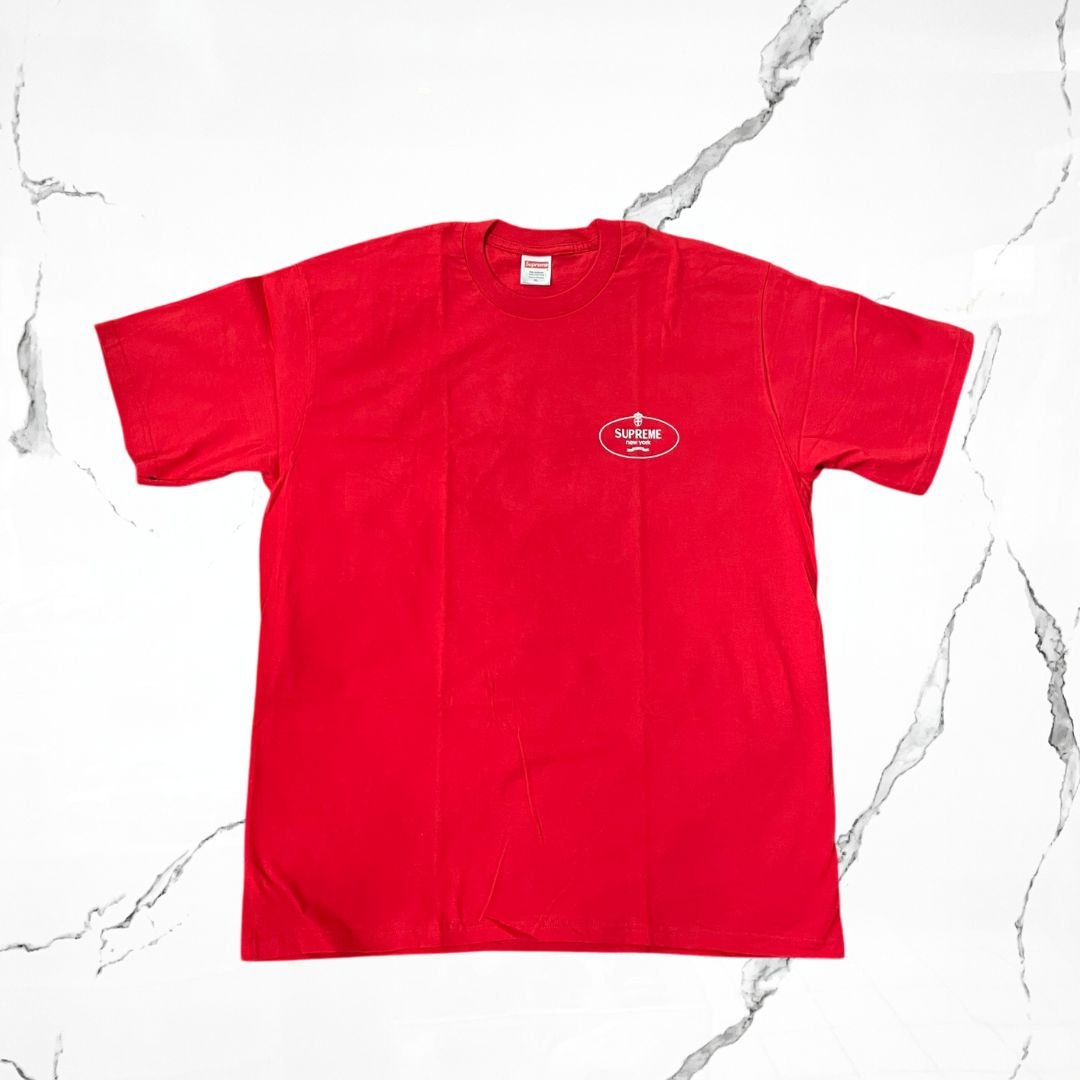 Supreme Crest Red T-shirt - Urban Utility