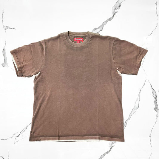 Supreme Discharge Brown Top T-shirt - Urban Utility