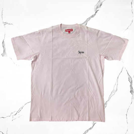 Supreme Classic Script Washed Top Pink T-shirt - Urban Utility