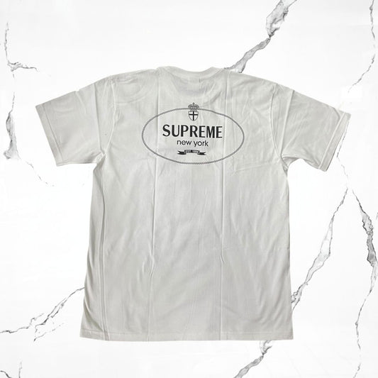 Supreme Crest White T-shirt - Urban Utility