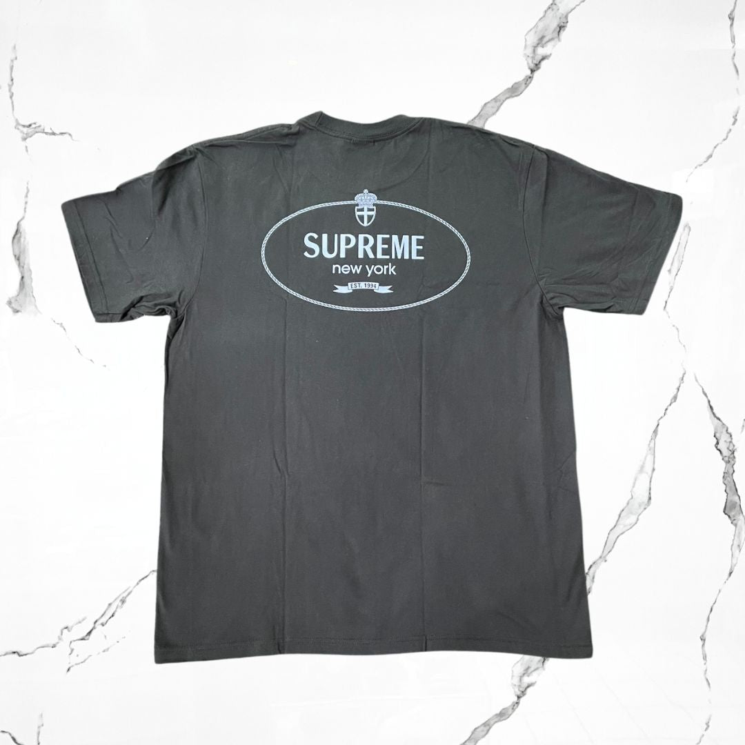 Supreme Crest Black T-shirt - Urban Utility