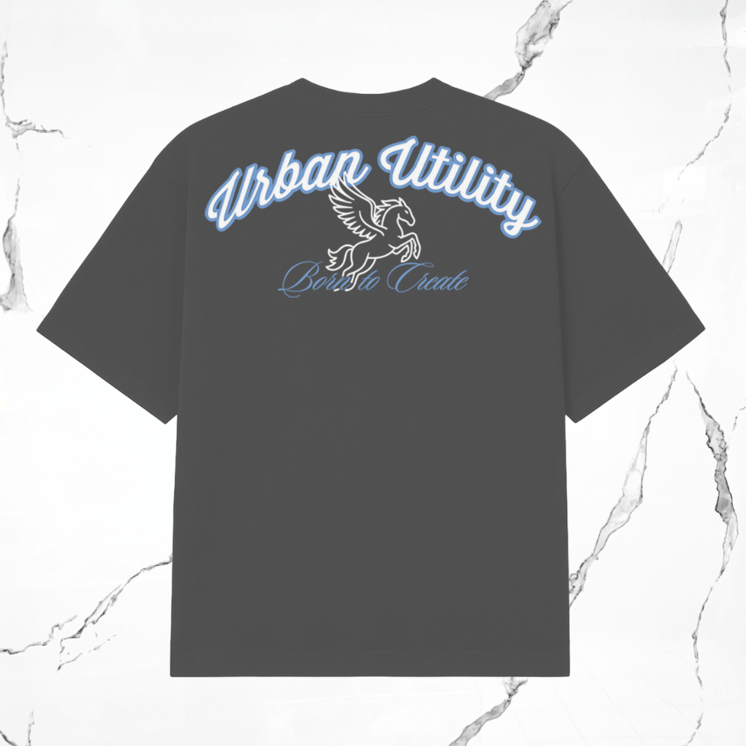 Urban Utility Loyalty Grey Blue T-Shirt - Urban Utility