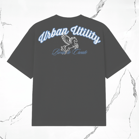 Urban Utility Loyalty Grey Blue T-Shirt - Urban Utility