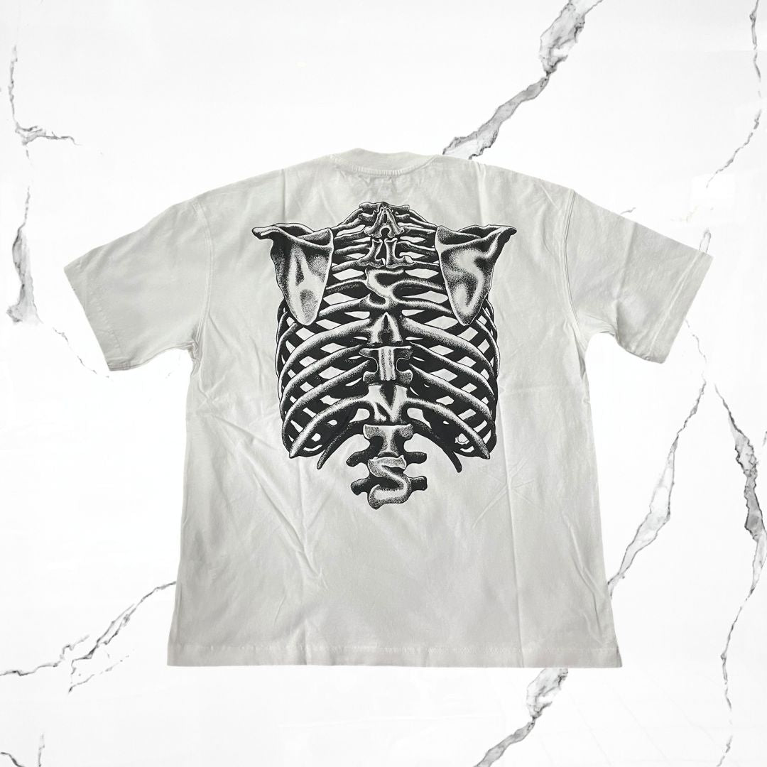 All Saints Anatomica SS Crew Optic White T-shirts - Urban Utility