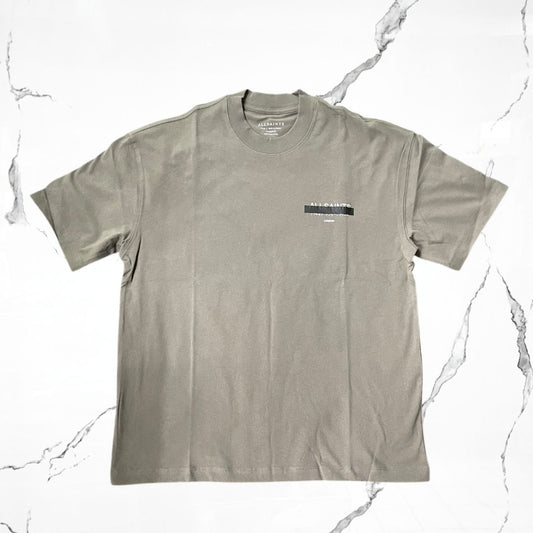All Saints Redact SS Crew Forest Green T-shirt - Urban Utility