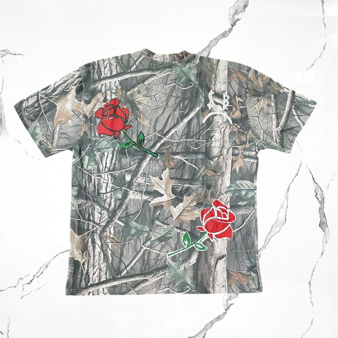 Sad Boyz Camo Rose T-shirt - Urban Utility