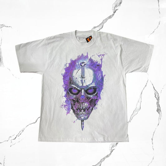 Vlone Purple Skulls T-shirt - Urban Utility