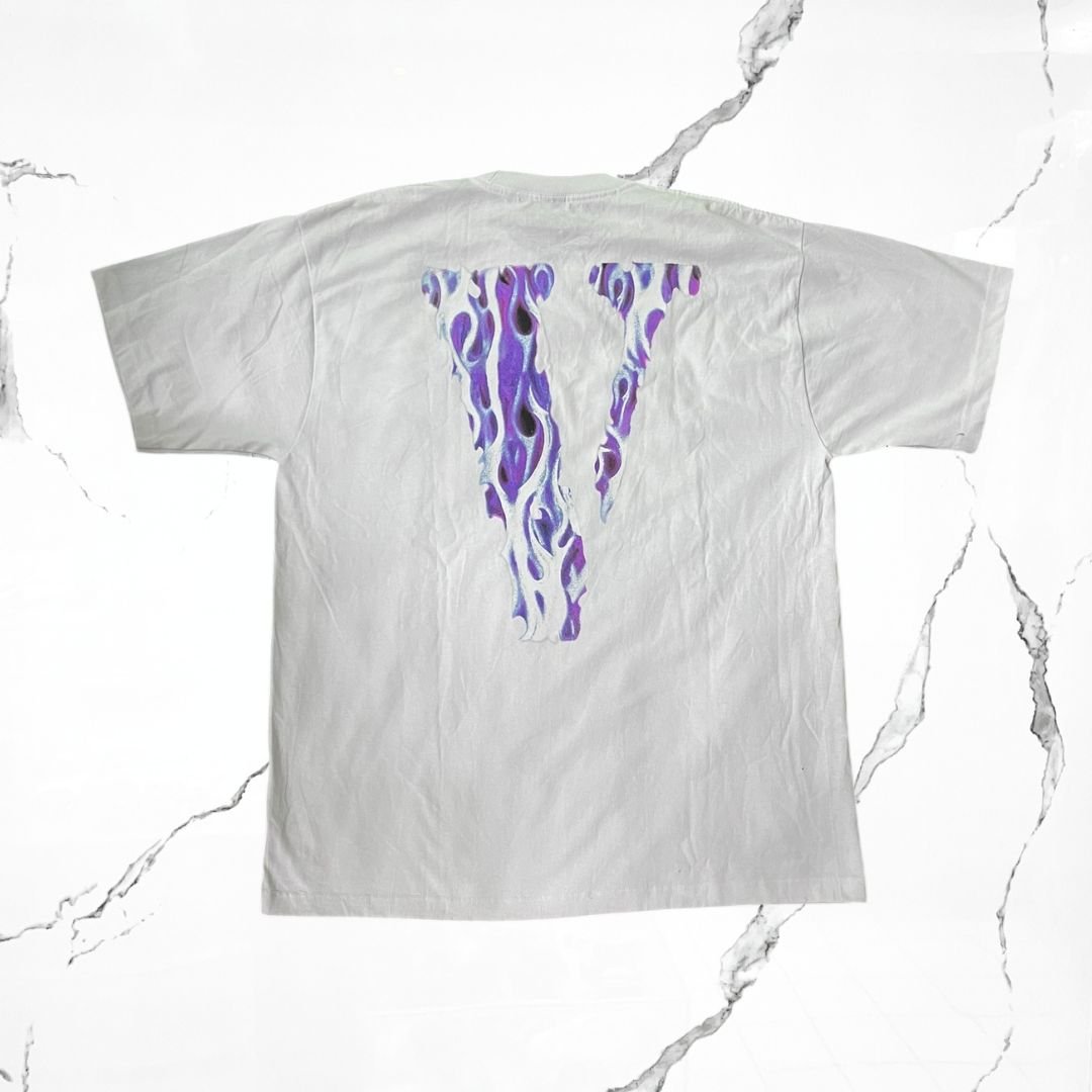 Vlone Purple Skulls T-shirt - Urban Utility