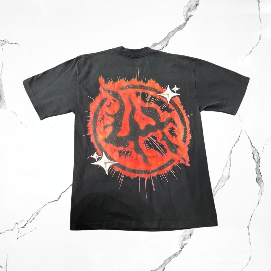 Lost Hills Orange Skulls T-shirt - Urban Utility