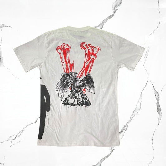 Vlone Kodak Black Vultures Bone T-shirt - Urban Utility