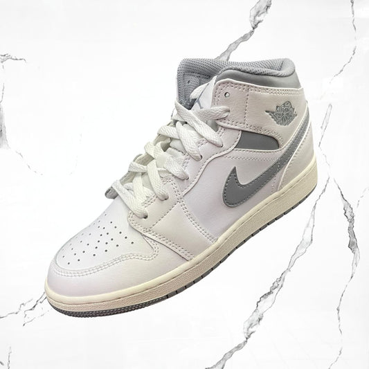 Jordan 1 Mid Neutral Grey (GS) - Urban Utility