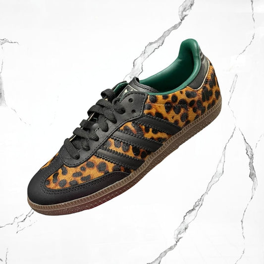 Adidas Samba OG Black Green Leopard (W) - Urban Utility