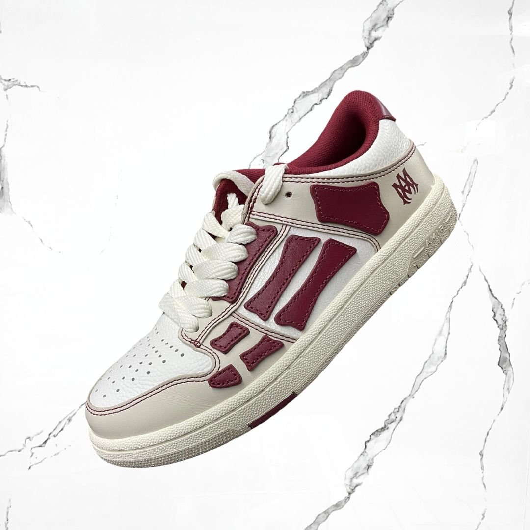 Amiri Varsity Skel Top Low Deep Red (De Uso) - Urban Utility